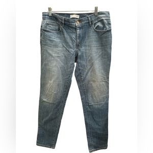 Ann Taylor Loft Skinny‎ Relaxed Blue Sz 6/28 Excellent